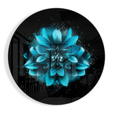 Flower Glass Wall Art.